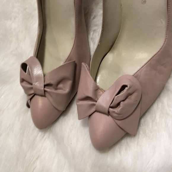 Antonio Moreno vintage shoes pink heels 10 leather - Picture 3 of 7